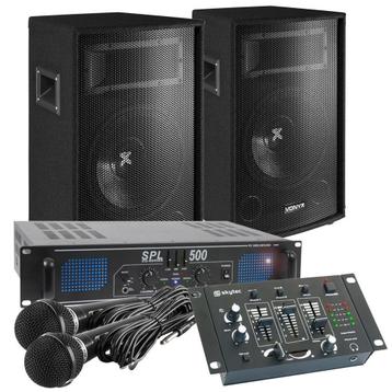 Vonyx Professionele Karaoke Set 500W compleet met versterker beschikbaar voor biedingen