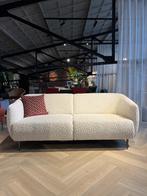 Clipper bank, rond en strak, 2-3 zits bank, Huis en Inrichting, Banken | Bankstellen, Ophalen, 75 tot 100 cm, Rechte bank, Stof