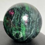 Ruby in zoisiet Fine polished Large Ruby in Zoisite sphere -