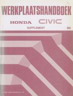 1989 Honda Civic Werkplaatshandboek supplement, Auto diversen, Handleidingen en Instructieboekjes, Verzenden