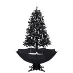 vidaXL Sneeuw Kerstboom 170cm Zwart | Retourdeal | 38% Ko..., Huis en Inrichting, Woonaccessoires | Kunstplanten en Kunstbloemen