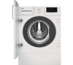 Beko Wtik76121 Inbouw Wasmachine 7kg 1600t, Witgoed en Apparatuur, Ophalen of Verzenden, Nieuw, Voorlader, 85 tot 90 cm