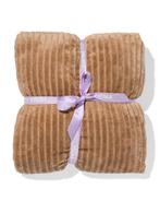 HEMA Plaid 130x150cm sherpa bruin van €18.99 voor €9 sale, Huis en Inrichting, Verzenden, Nieuw