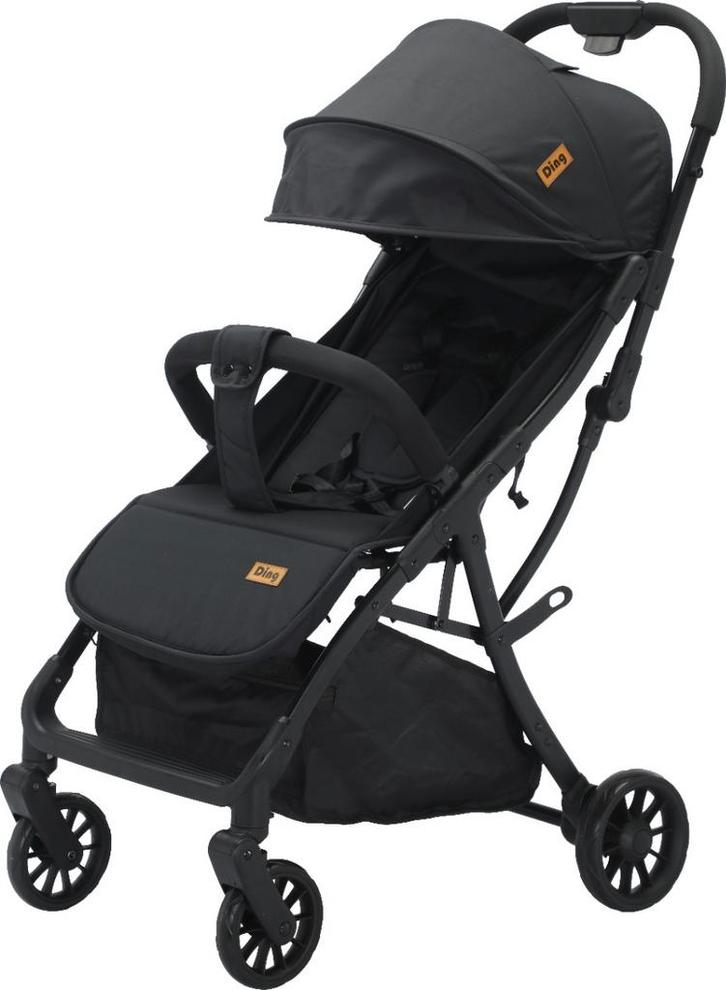 Ding Remi Black Wandelwagen DI-902829, Kinderen en Baby's, Buggy's, Nieuw, Verzenden