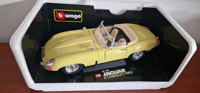 Bburago 1:18 - Modelauto - Jaguar E Cabriolet (1961), Hobby en Vrije tijd, Modelauto's | 1:5 tot 1:12