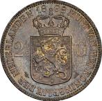 Koningin Wilhelmina 2 1/2 gulden 1898 Proof Details NGC, Postzegels en Munten, Munten | Nederland, Verzenden, Koningin Wilhelmina
