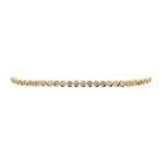 Gouden vintagetennisarmband met diamant 18 krt, Ophalen of Verzenden, Nieuw