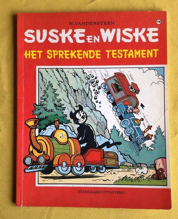 Suske en Wiske - VK-119 Het sprekende testament - 1 Album -, Boeken, Stripboeken