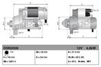Starter John Deere 4.8 kw, Verzenden