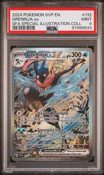 2024 Pokemon Stellar Crown - Greninja EX Promo #SVP132 - PSA beschikbaar voor biedingen