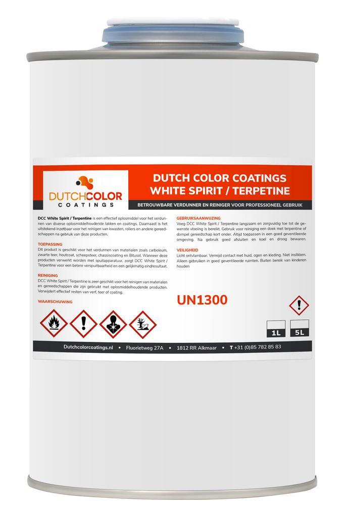 DCC White Spirit / Terpentine 1L, Doe-het-zelf en Verbouw, Verf, Beits en Lak, Verf, Overige kleuren, Nieuw, Minder dan 5 liter