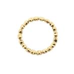 Pandora gouden ring; Hearts, Gebruikt, Overige kleuren, Ophalen of Verzenden, 17 tot 18