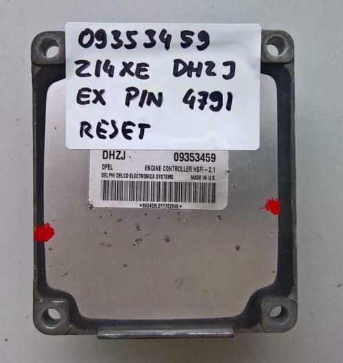 Opel Astra Z14XE 09353459 DHZJ ECU regeleenheid, Auto-onderdelen, Elektronica en Kabels, Gebruikt, Opel, Ophalen of Verzenden