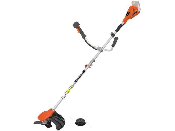 Powerplus POWDPG75510 - Accu-bosmaaier 40 V - 2 in 1 maaier, Tuin en Terras, Hand-tuingereedschap, Zo goed als nieuw, Verzenden