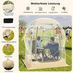 COSTWAY Transparante tent, pop-up tent met weerbestendig dak, Verzenden, Zo goed als nieuw