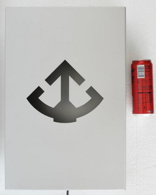Mart Krijger - Tafellamp - Aluminium licht kunstwerk, Antiek en Kunst, Antiek | Lampen