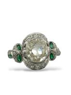 Ring Platina, Platina ring met 2,71 karaat diamant - 2.71ct., Nieuw