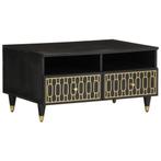 vidaXL Salontafel 80x54x40 cm massief mangohout, Huis en Inrichting, Tafels | Salontafels, Verzenden, Nieuw, Overige houtsoorten