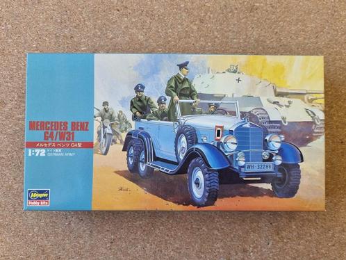 Hasegawa 31128 Mercedes Benz G4/W31 1:72, Hobby en Vrije tijd, Modelbouw | Auto's en Voertuigen, Verzenden