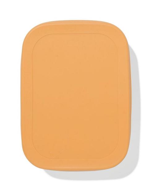 HEMA Lunchbox 18.9x14.3x5.8cm rvs bruin van €12.99 voor sale, Huis en Inrichting, Keuken | Keukenbenodigdheden, Nieuw, Verzenden