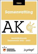 ExamenOverzicht   Samenvatting Aardrijkskunde  9789493237148, Verzenden, Zo goed als nieuw