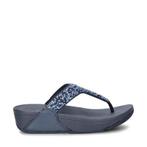 Fitflop Lulu Crystal Mix slippers voor dames in het Blauw, Slippers, Nieuw, Fitflop, Verzenden