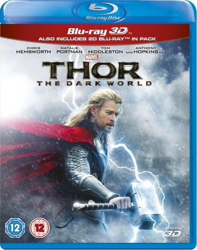 Thor: the Dark World 3D (Blu-ray), Cd's en Dvd's, Blu-ray, Gebruikt, Verzenden