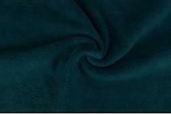 Fleece stof - Donker petrol - Per 10 meter, Hobby en Vrije tijd, Stoffen en Lappen, 120 cm of meer, 200 cm of meer, Blauw, Nieuw