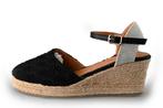 Supercracks Sandalen in maat 39 Zwart | 10% extra korting, Supercracks, Verzenden, Zwart, Sandalen of Muiltjes