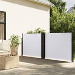 vidaXL Windscherm uittrekbaar 120x600 cm wit, Tuin en Terras, Zonneschermen, Verzenden, Nieuw