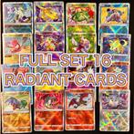 Pokémon - 16 Card - Charizard, Eevee, Full set 16 Radiant, Hobby en Vrije tijd, Verzamelkaartspellen | Pokémon, Nieuw