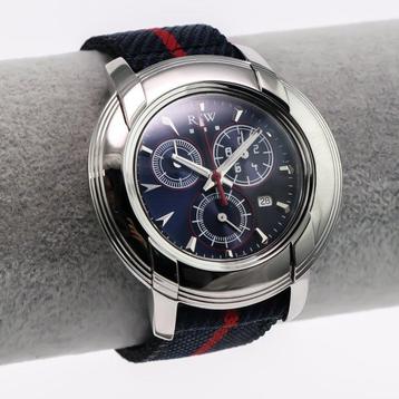 RSW - Swiss Watch - RSW4130-SF-9 - Blue/Red strap - Zonder beschikbaar voor biedingen