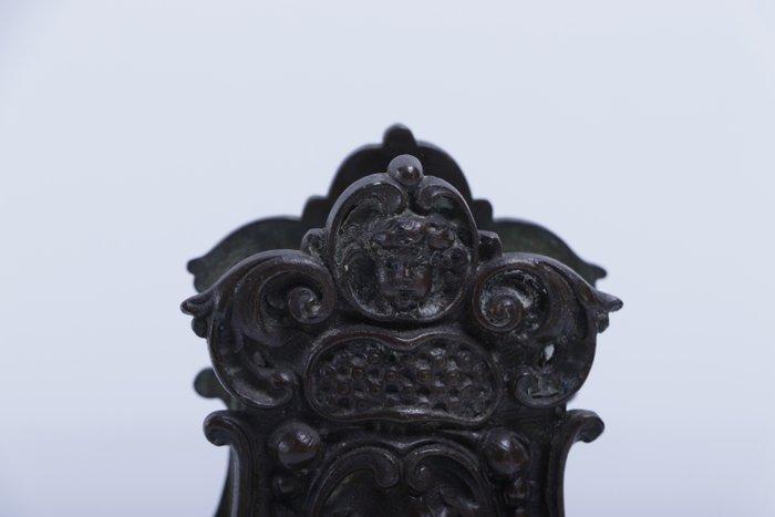 G. Zimmermann Carpe Diem - Luciferdooshouder - Brons, Antiek en Kunst, Curiosa en Brocante