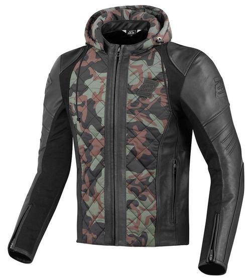 Bogotto Radic Leren / Textiele Motorjas Groen, Motoren, Kleding | Motorkleding, Heren, Nieuw met kaartje, Jas | textiel, Verzenden
