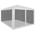 vidaXL Partytent met 4 mesh zijwanden 4x3 m, Tuin en Terras, Partytenten, Verzenden, Nieuw, Partytent
