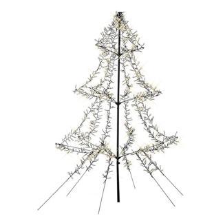 Metalen kerstboom met verlichting | Lumineo | 2 meter, Diversen, Kerst, Nieuw, Verzenden