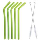Fako Bijoux® - Siliconen Rietjes Set - 5 Herbruikbare, Verzenden, Nieuw