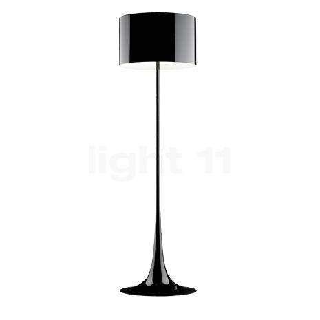 Flos Spun Light F, zwart (Staande lampen, Binnenlampen), Huis en Inrichting, Lampen | Vloerlampen, Nieuw, Verzenden