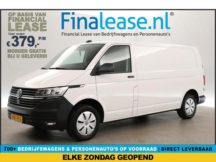 Volkswagen Transporter 2.0 TDI L2H1 Airco Carplay Cruise PDC, Auto's, Bestelauto's, Lease, Handgeschakeld, Diesel, ABS, Apple Carplay