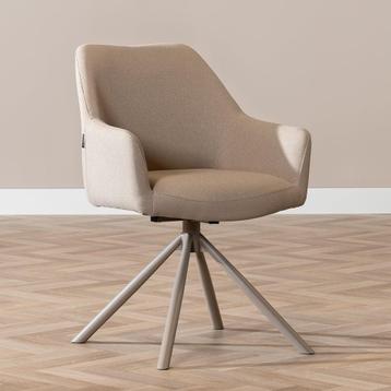 40% Korting: Scandinavische eetkamerstoel Ida draaibaar beschikbaar voor biedingen