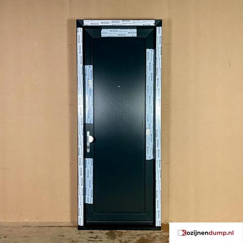 Kunststof voordeur B78+B79 - 98,5 cm x 245,0 cm (bxh), Doe-het-zelf en Verbouw, Kozijnen en Schuifpuien, Nieuw, Kunststof, Deurkozijn