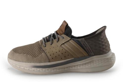 Skechers Instappers in maat 41 Grijs | 10% extra korting, Kleding | Heren, Schoenen, Overige kleuren, Zo goed als nieuw, Overige typen