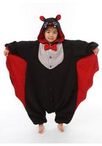 Onesie Vleermuis Pakje 86-92 Vleermuispak Kostuum Zwart Rood, Kinderen en Baby's, Carnavalskleding en Verkleedspullen, Nieuw, 104 of kleiner