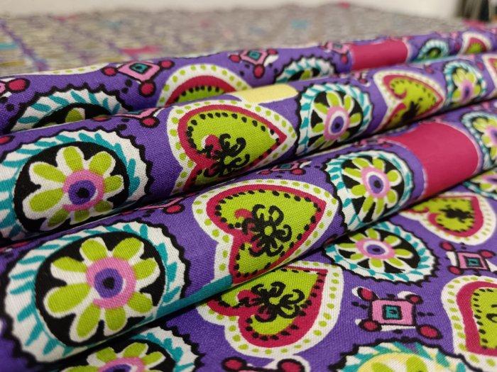 Katoen maat 11x1,50 m - Textiel - 11 m - 1.5 m - Katoen met, Antiek en Kunst, Antiek | Kleden en Textiel