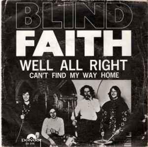 vinyl single 7 inch - Blind Faith - Well All Right, Cd's en Dvd's, Vinyl Singles, Zo goed als nieuw, Verzenden