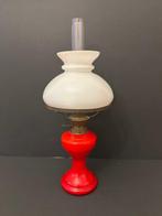 Lamp - Opaline glas - petroleumlamp
