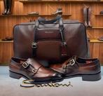 Santoni - Platte schoenen - Maat: EU 43, Nieuw