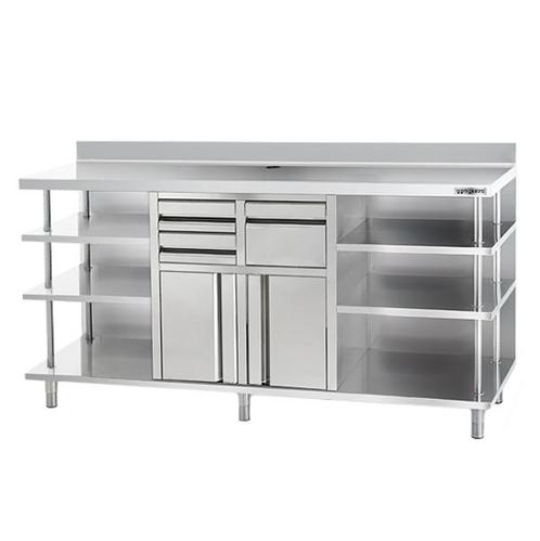 GGM Gastro | Werkkast - voor koffiemachine - 2500x600mm - |, Zakelijke goederen, Horeca | Meubilair en Inrichting, Nieuw in verpakking