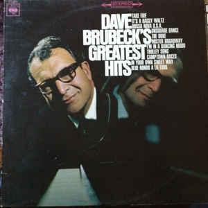 LP gebruikt - Dave Brubeck - Dave Brubecks Greatest Hits, Cd's en Dvd's, Vinyl | Jazz en Blues, Zo goed als nieuw, Verzenden