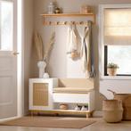 2dekans | SoBuy FSR128-W Schoenenbank - 1 Deur - 1 -, Huis en Inrichting, Woonaccessoires | Overige, Ophalen of Verzenden, Zo goed als nieuw